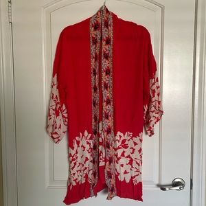 Billabong beach pool summer swim cover-up lightweight EUC